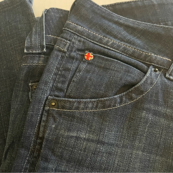 Hudson jeans Beth mid rise baby bootcut size 26 dark wash - Picture 6 of 7